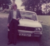 David, car Peugeot 504