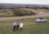Simon, Anthony and me flying drone on Burton Dasset